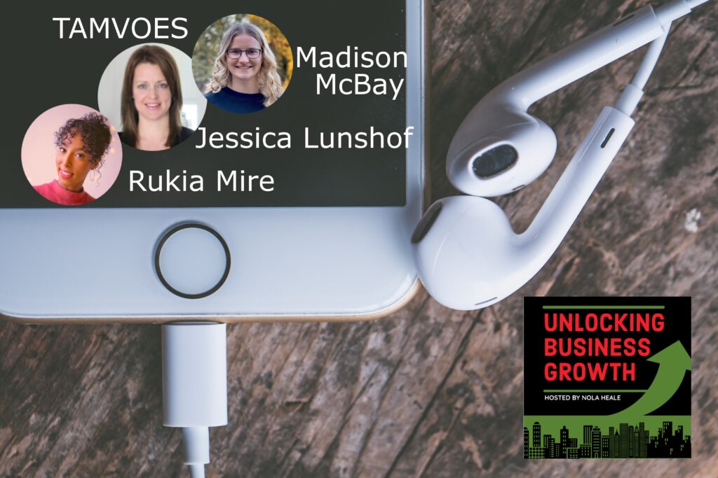 Jessica Lunshof, Madison McBay and Rukia Mire | TAMVOES Expedited by a Pandemic and Validated by Appreciative Adoption