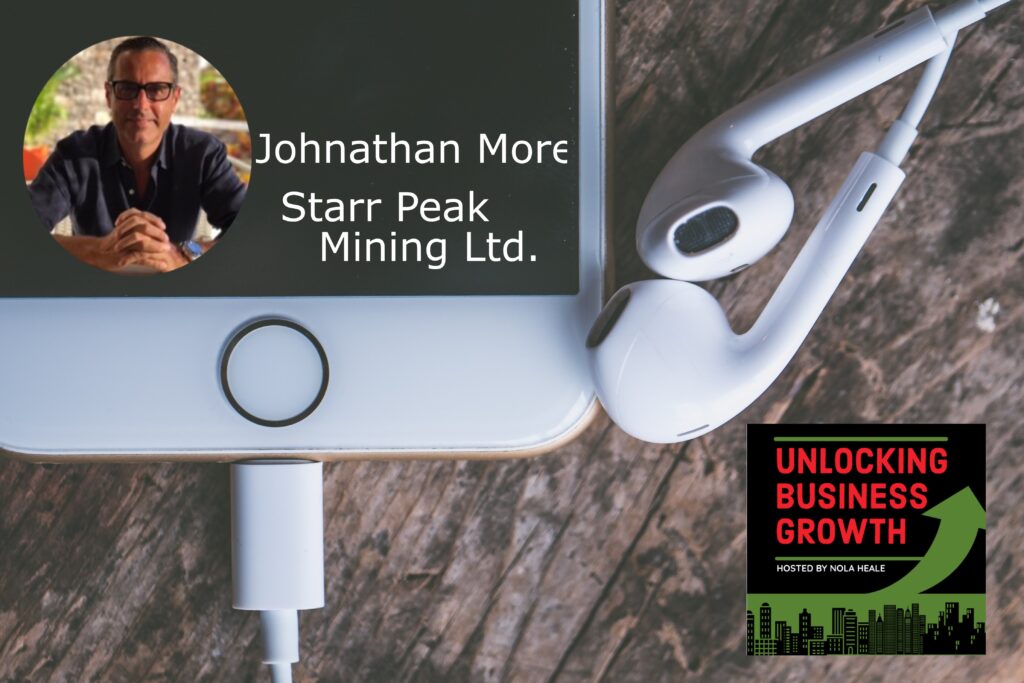 Johnathan More | Combining Luck and Smart for Return at Starr Peak Mining Ltd