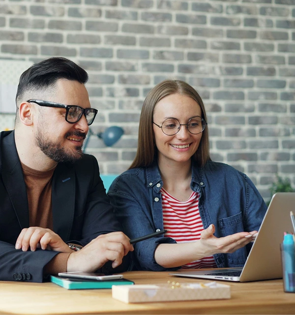 Business owner and consultant in an initial discovery meeting — Protea Consulting engagement process